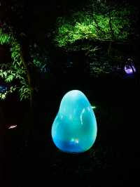 大阪戶外Teamlab-突破物質界限嘅藝術展