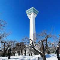 函館代表景點 五稜郭公園❄️
