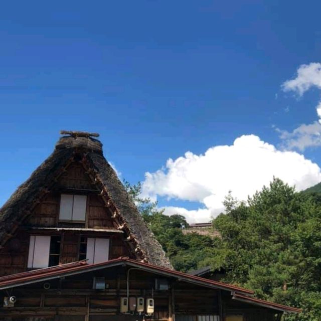 日本名古屋～合掌村景色美，不同季節觀賞不同景色