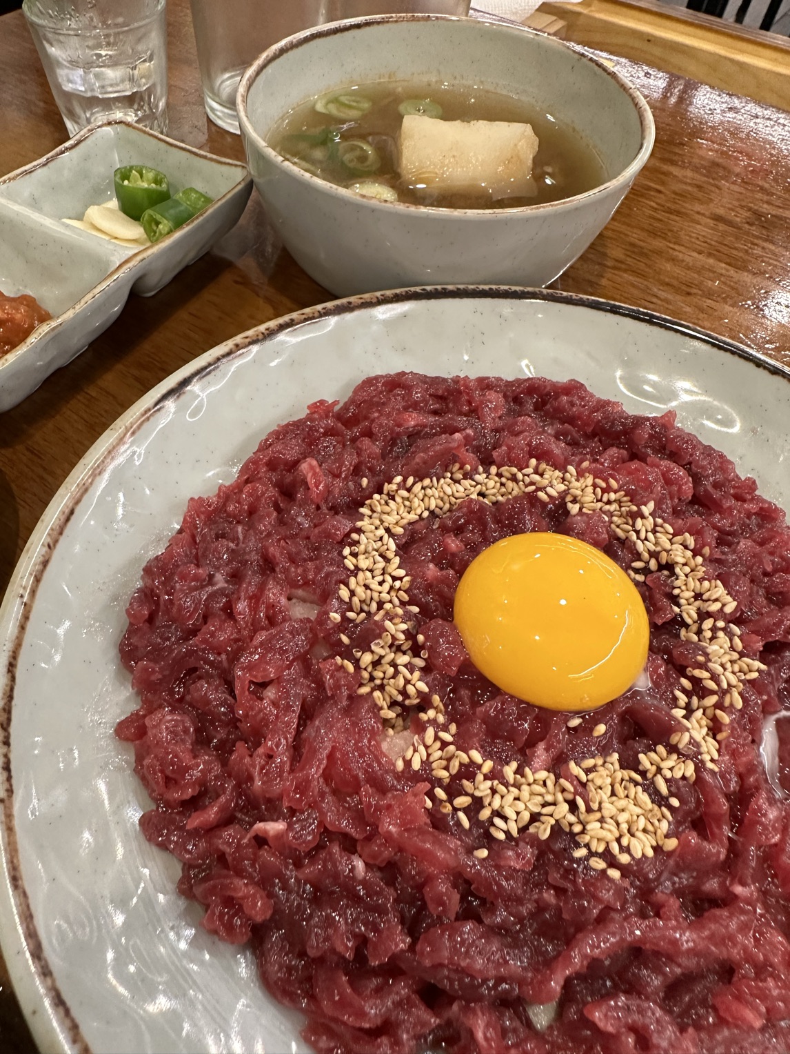 🇰🇷韓国 /広蔵市場 ユッケ通り✨絶品ユッケが楽しめるお店 육회자매집