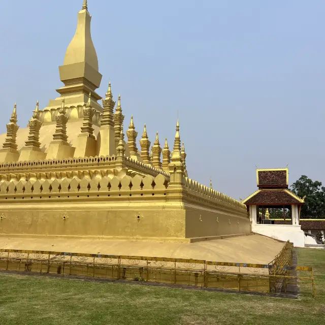 Golden Welcome to Vientiane