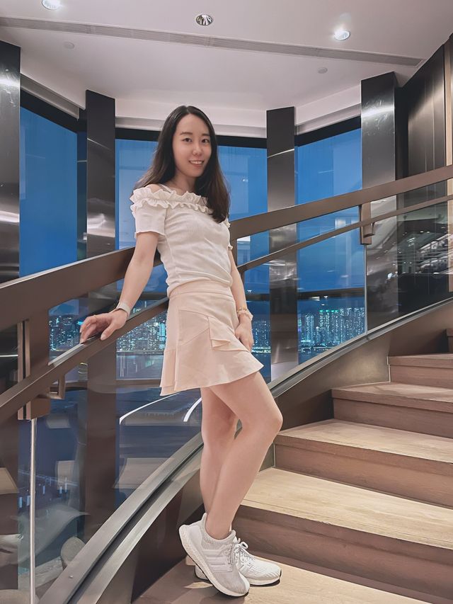 尖沙咀千禧新世界香港酒店。行政套房