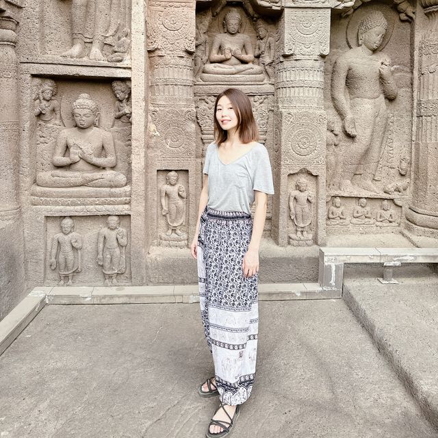 世界文化遺產！印度阿姜塔石窟 Ajanta cave 驚艷的佛教藝術