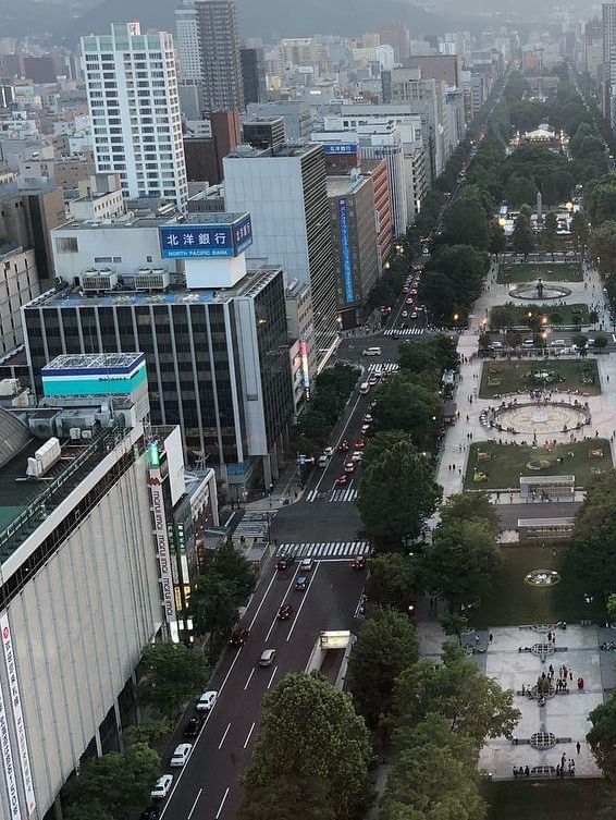 高空欣賞札幌日落🌄情侶💑浪漫🌹約會地點🤩札幌電視塔