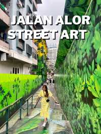 ชมสตรีทอาร์ท ที่ถนน Alan Alor เลิศมาก 📸
