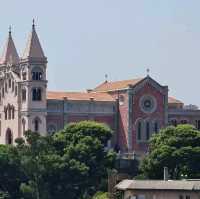 Messina, a harbor city in Sicily.