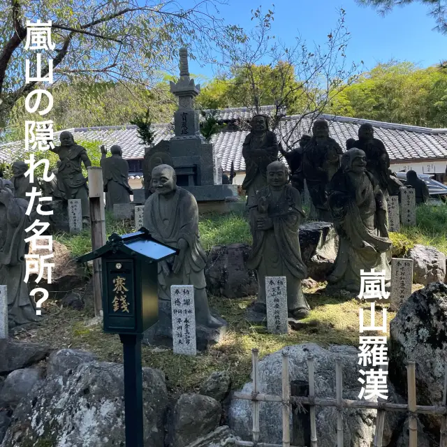 【京都府】嵐山の隠れた名所！？圧巻の嵐山羅漢！