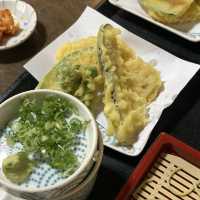 일본 교토 우지에서 맛보는 정갈한 말차 소바 도리키쿠