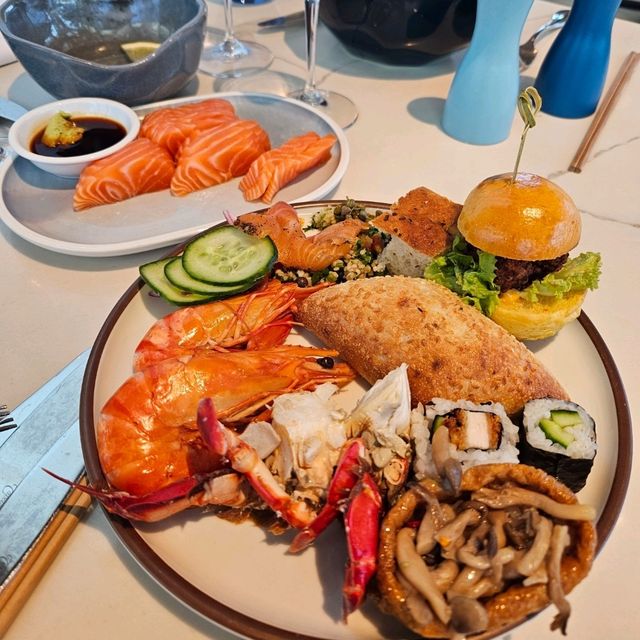 시드니 크라운 호텔 부페 Epicurean