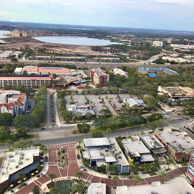 Stunning views : The Orlando Eye