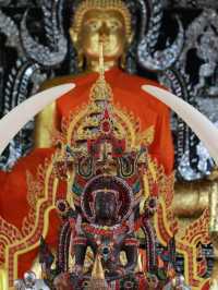 เที่ยวโบสถ์ไม้สักทองฝังมุกทรงสำเภา ณ วัดศรัทธาธรรม