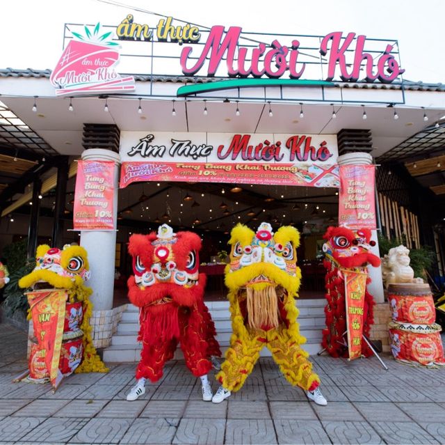 Nhà hàng ẩm thực Mười khó Đức trọng