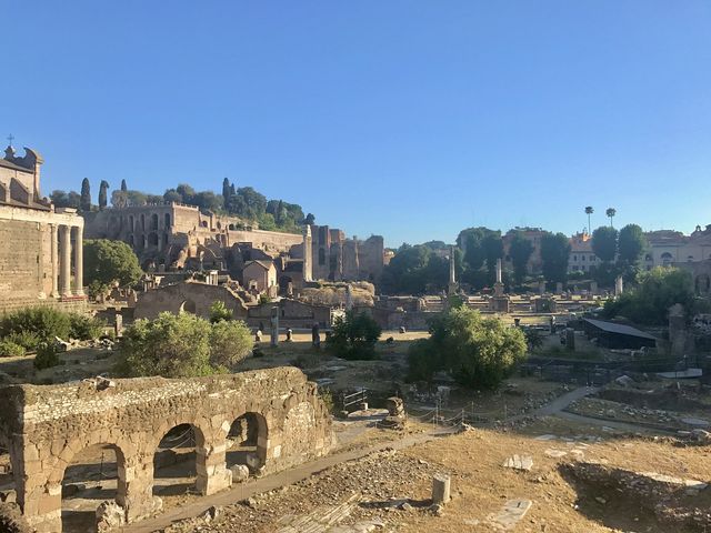 입장하지 않아도 경관을 볼 수 있는 포로 로마노🇮🇹❤️