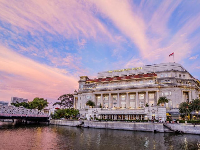 Heritage stay at Fulleraton Hotel Singapore