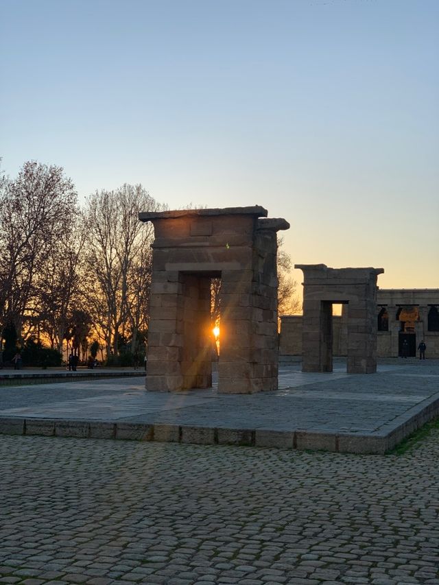 🇪🇸Egyptian Temple of Debod in Madrid😘