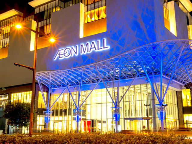 A massive AEON Mall in Okayama