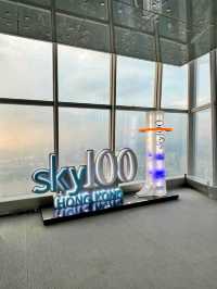 Sky100高空維港海景和風Afternoon Tea