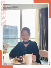 「深圳前海華僑城JW萬豪酒店，行政樓層享受下午茶和晚餐」
