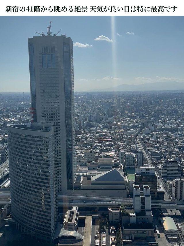 【東京/新宿】空に溶け込む開放的な空間で楽しむアフタヌーンティー🕊🍃