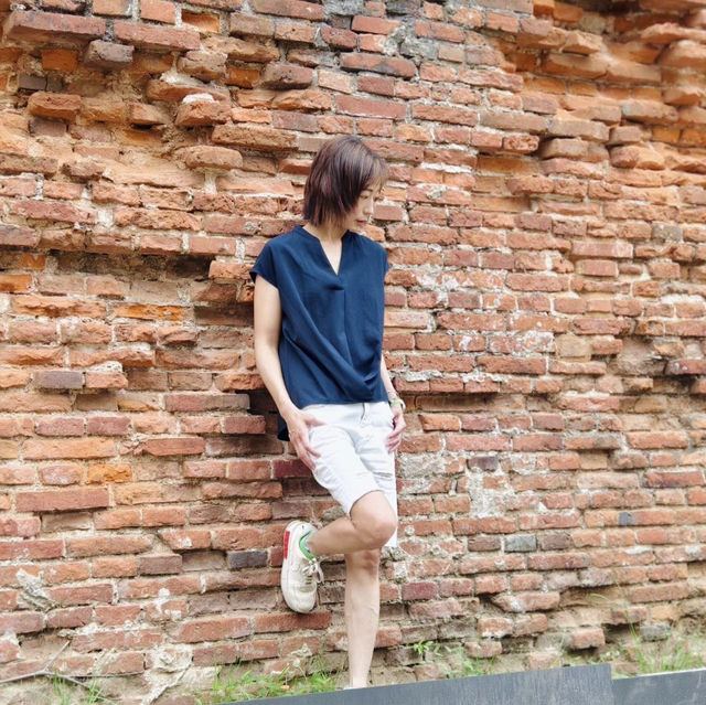 指標性景點安平古堡，在台南。