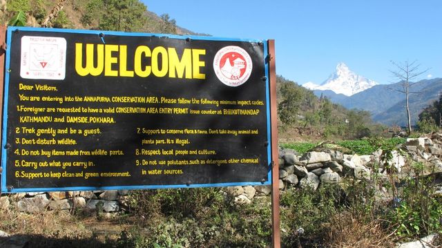 HIKING THE HIMALAYAN PARADISE ~ ANNAPURNA