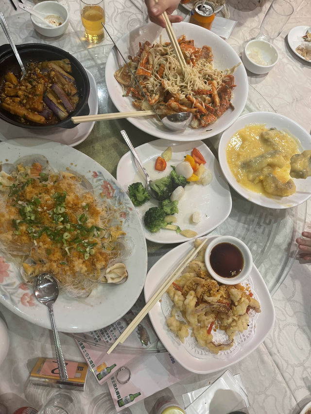 【長洲金冠大酒樓】美味海鮮‼️食得津津有味‼️