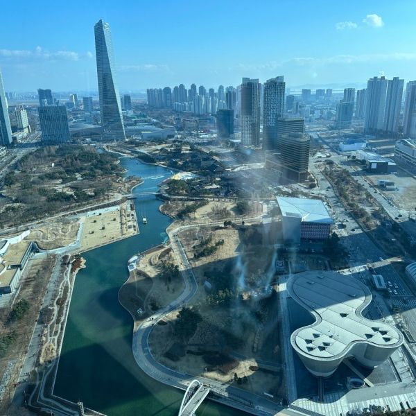 33층 전망이 무료 관람이 가능한 곳! 인천 송도 G타워 전망대