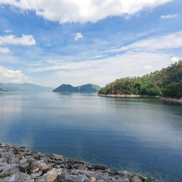 🌊จุดชมวิว เขื่อนเขื่อนศรีนครินทร์ จ.กาญจนบุรี