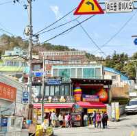 釜山必遊景點🇰🇷韓版聖托里尼之稱的甘川洞文化村