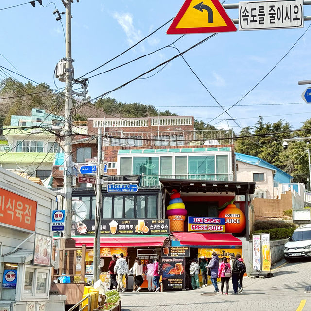 釜山必遊景點🇰🇷韓版聖托里尼之稱的甘川洞文化村