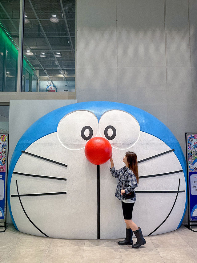 부산 영도 가볼만한곳 도라에몽 전시회 실내데이트 추천