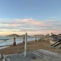 하이파에서 본 석양