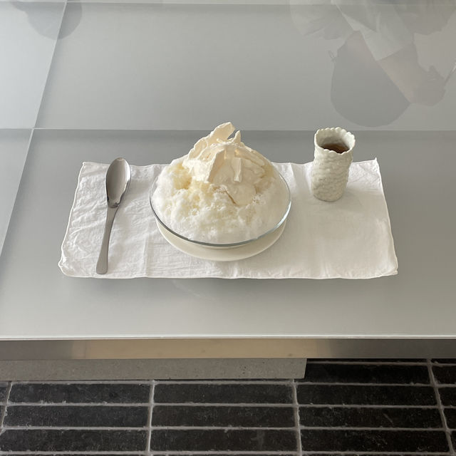 最近ヨンナムドンにできたこの夏絶対行くべきかき氷屋さん"mimyo"🍧