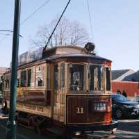 WE TOOK THE FAMOUS CHRISTCHURCH TRAM