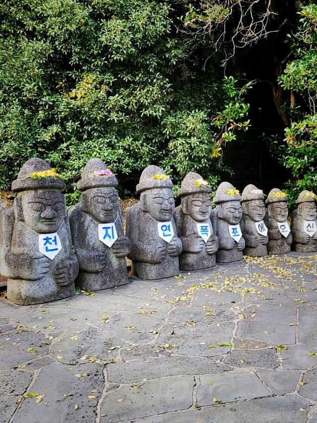 가는길부터 제주 감성 뿜뿜🍊 제주도 천지연 폭포🏞