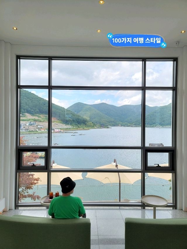 경남 고성의 특별한 오션뷰 카페