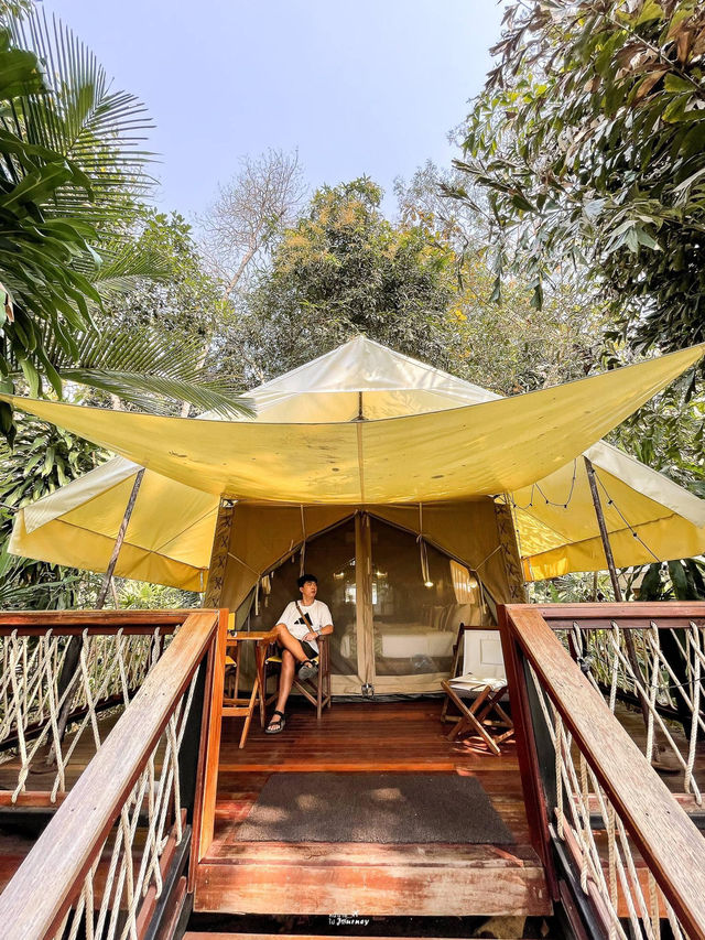 นอนเต็นท์หรูติดแอร์สไตล์ซาฟารี Hintok River Camp⛺️