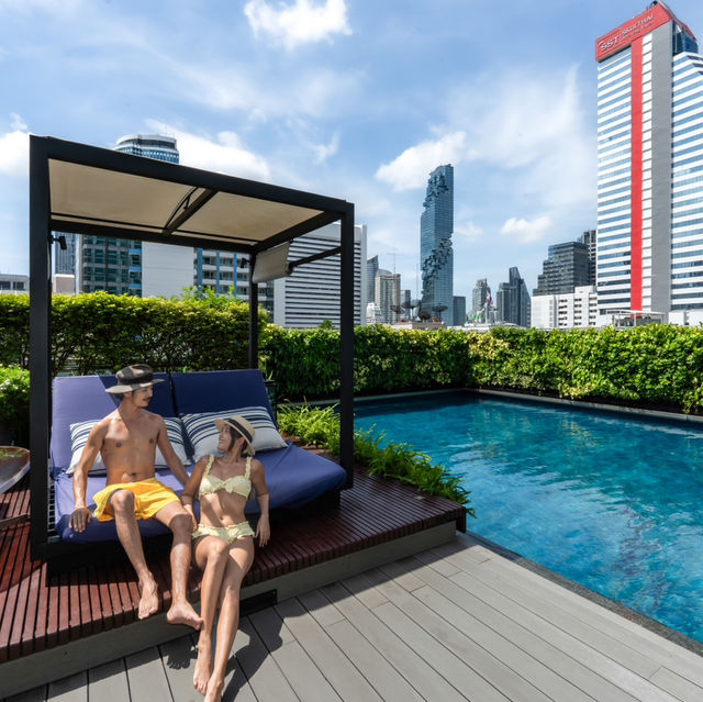 Staycation โรงแรมหรูใจกลางกรุงเทพ🏙️