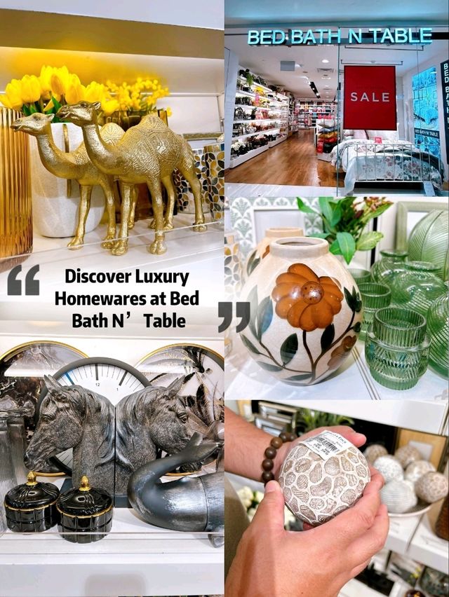 Discover Luxury Homewares at Bed Bath N’ Table, Plaza Singapura