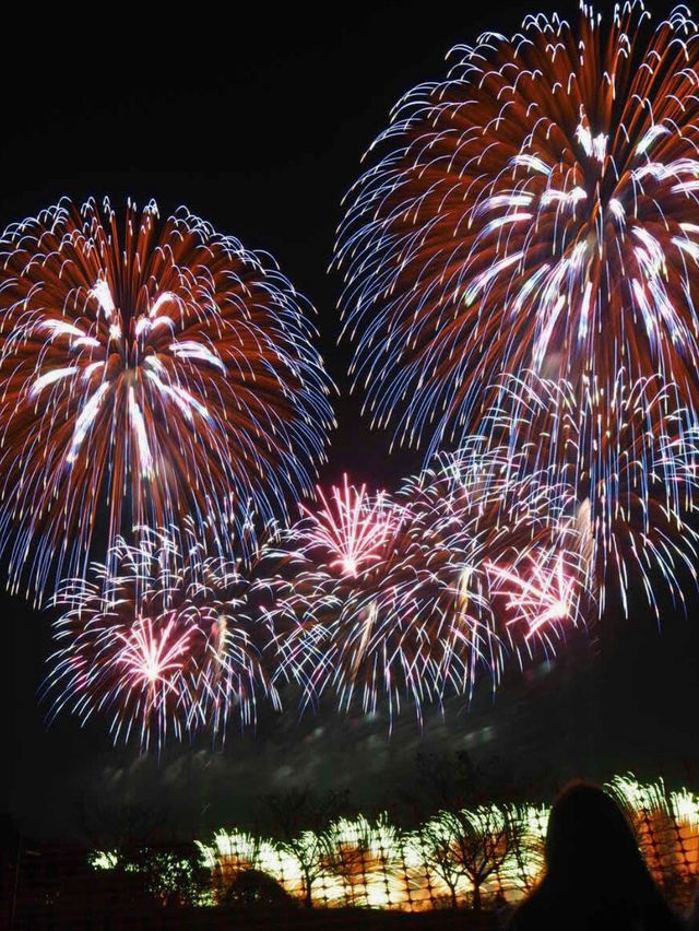 3万発打ち上げられる！？利根川大花火大会2024に行ってきた！
