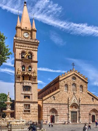 Cathedral in Sicily ,Basilica Cattedrale di Santa Maria Assunta