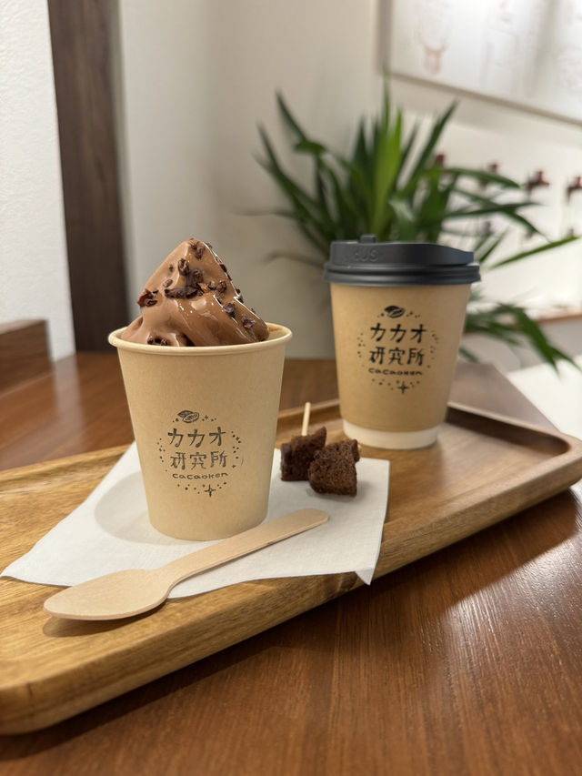 【福岡グルメ】食べられたらラッキー✨️夏季限定の幻のチョコソフト🍦