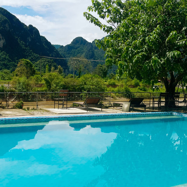 Hidden Hostel in Country Side of Vang