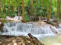 น้ำตกเกริงกระเวีย จ.กาญจนบุรี
