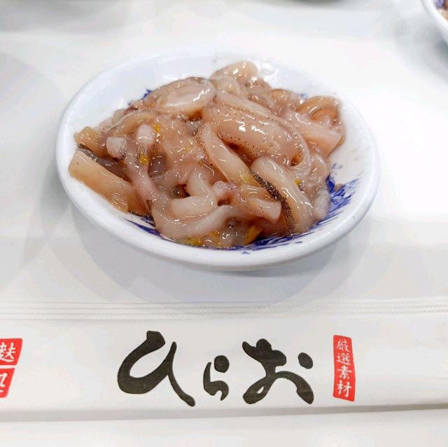 福岡✨絶品すぎる出来立て天ぷらとイカの塩辛✨
