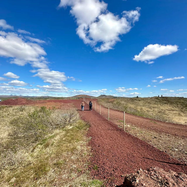 🇮🇸冰島絕美斑斕Kerid火山口湖
