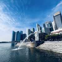 The Iconic Merlion Park – A Symbol of Singapore 🇸🇬 