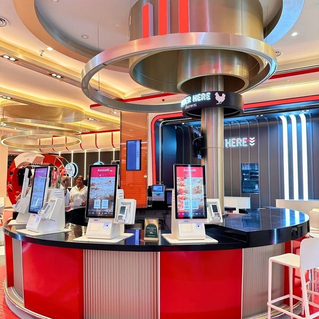 😊 KFC กับบรรยากาศทันสมัยและโปร่งสบาย