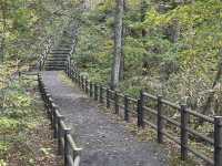 ใบไม้เปลี่ยนสีที่ Naruko Gorge 