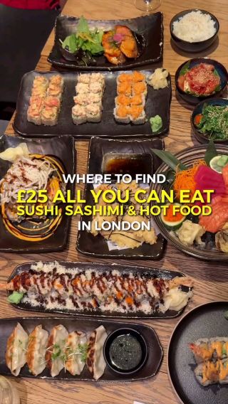 Sashimi and Hot Food in London! 🍣